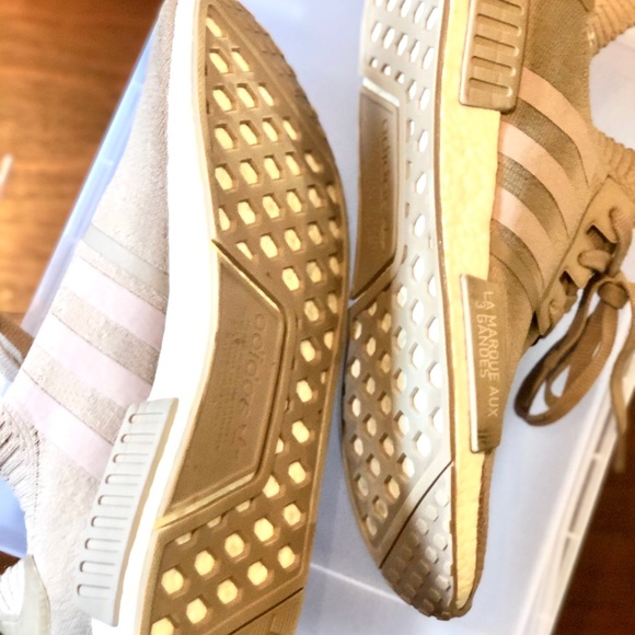 Adidas NMD 1 French Beige Shoes 13 - Picture 5 of 5